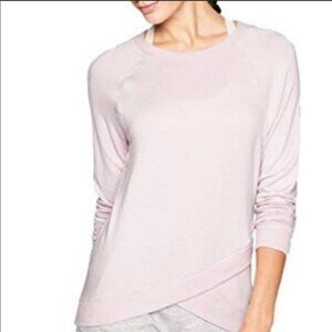 ** Athleta Criss Cross Sweatshirt XXS Lilac Purple Modal Soft